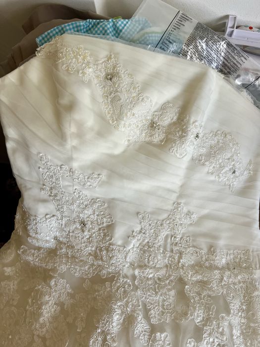 Vestido de noiva Miss Kelly - Tam 42 - rendado