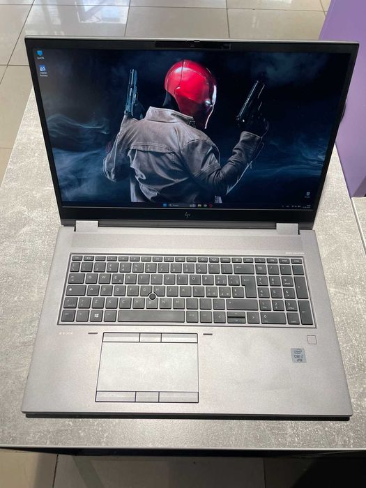 Ноутбук 17.3" HP ZBOOK Fury 17 G7 | i7-10850H | DDR4 16GB | SSD 512 GB | Quadro RTX 3000 6GB для Роботи, Навчання і Ігор, є Кількість.