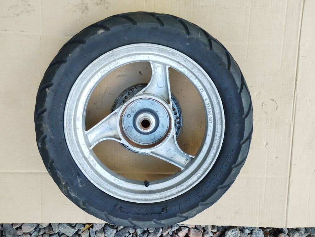 Колесо/Диск задний/заднее R 12 на скутер Viper Storm/F 50/Matrix/Kanun ...