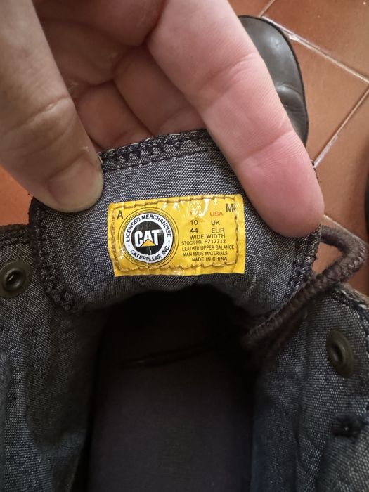 Botas CAT, tam. 44