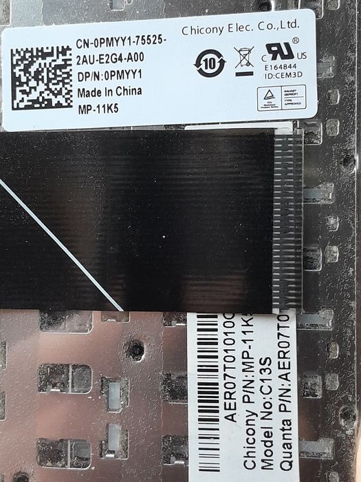 Teclado para Dell Vostro 3360