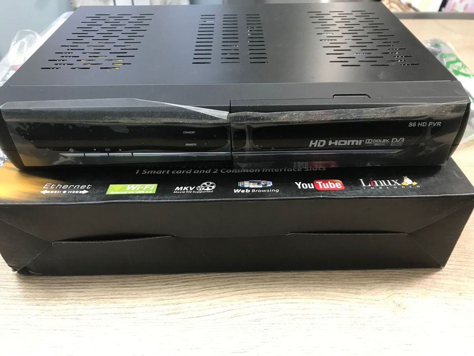Ресівер ціфровий OPENBOX S6 HD PVR