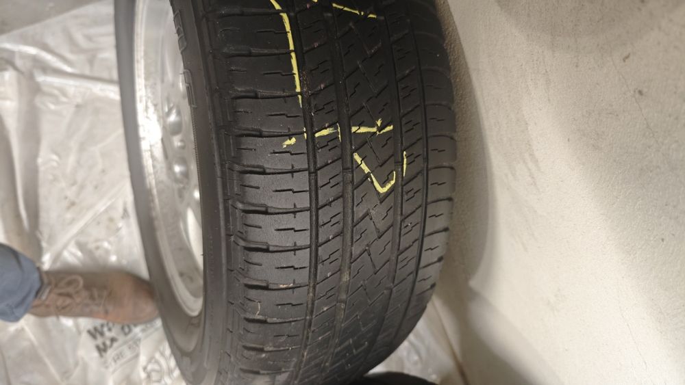 Koła felgi Opony range Rover l322 5 szt. 4 + zapasowe 265/65 R18 M+S