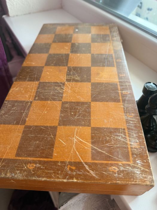 Шахмати деревʼяні великі