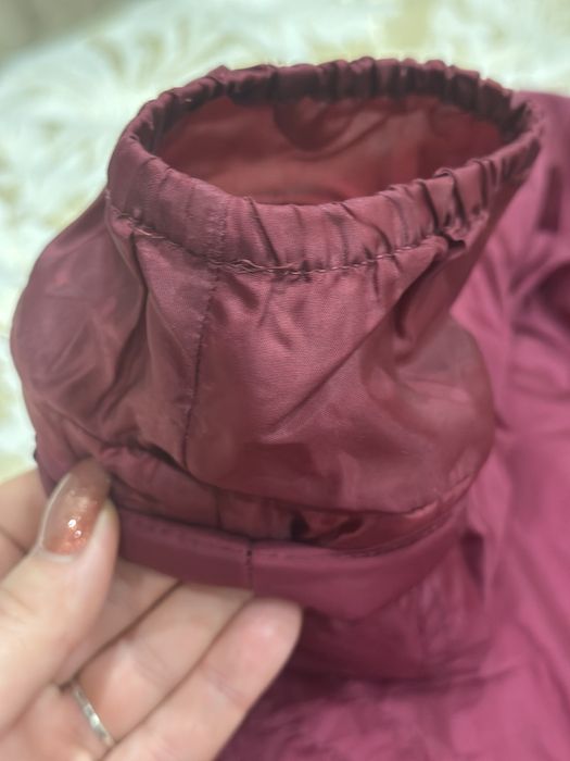 Куртка ,парка з натуральним песцом осіння