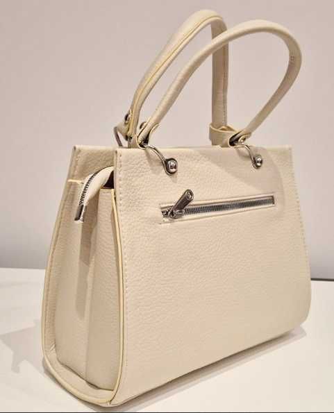 Piękna beżowa Nowa torebka CUDO