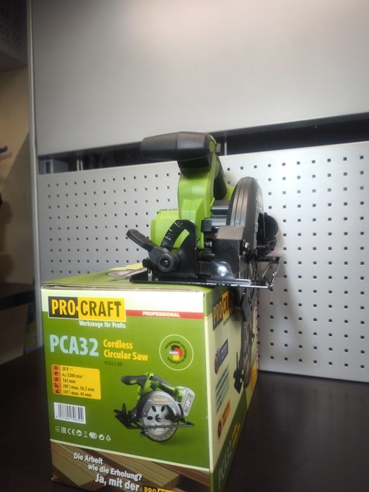 Акумуляторна дискова пила Procraft PCA32 (Без акб та зп)