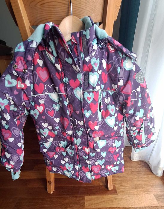 Kurtka narciarska zimowa 110cm Smyk cool club dziewczęca