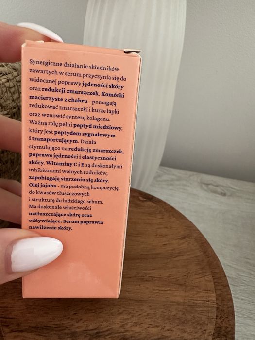 Este Synergy AntiAge SERUM na noc z peptydami miedzi 30ml