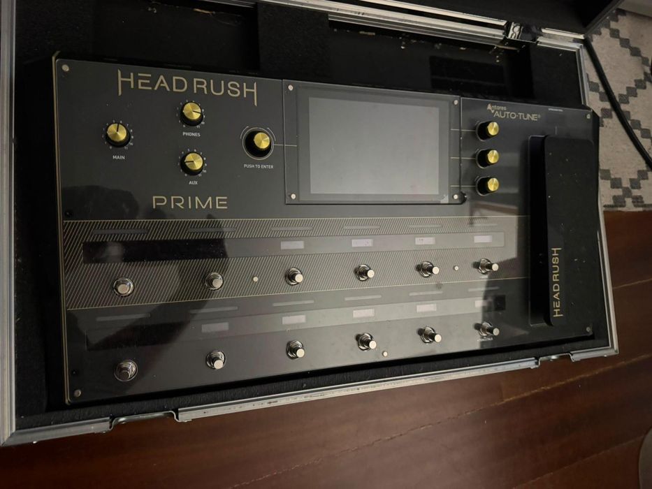 Headrush Prime com Case+Acrílico