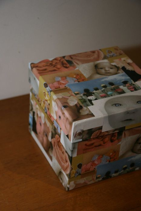 Caixa para Arrumação com Bebés