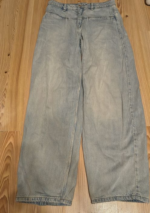 spodnie baggy jeansy