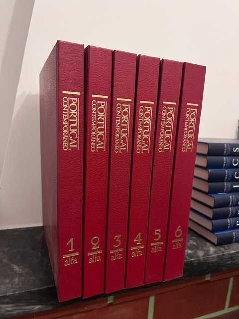 Coleção Completa "Portugal Contemporâneo" – 6 Volumes (Ed. Alfa) coord. António Reis