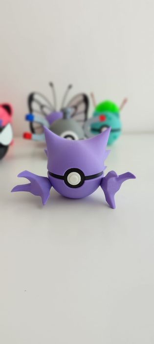 Haunter pokeball pokemon 3d