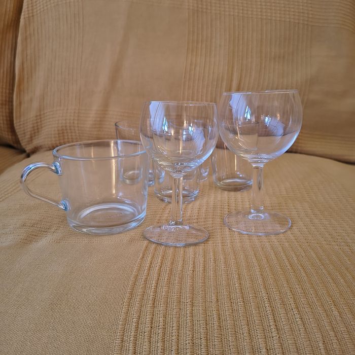 Set de Copos de Vidro - 13 peças