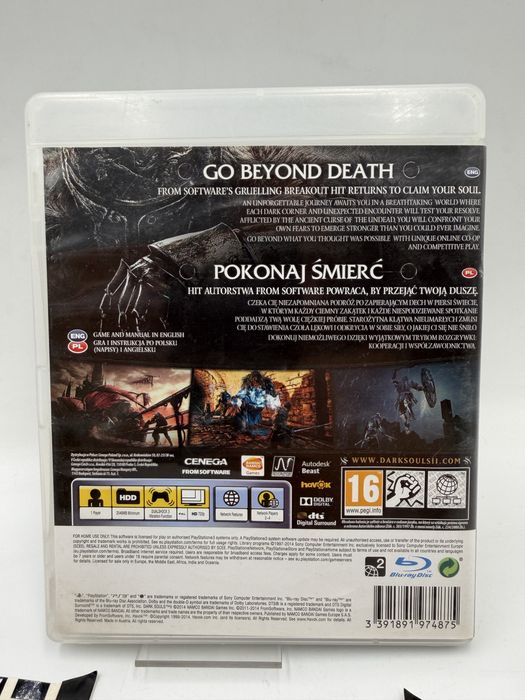 PL Dark Souls 2 Ps3 Gwarancja