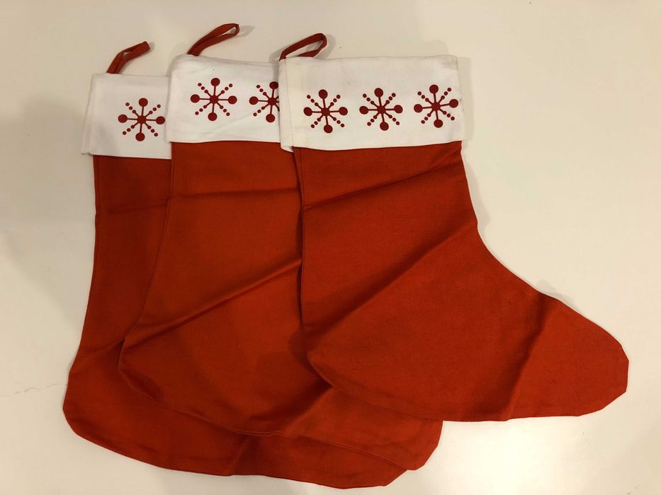 Skarpeta na prezenty IKEA św. Mikołaja opakowanie