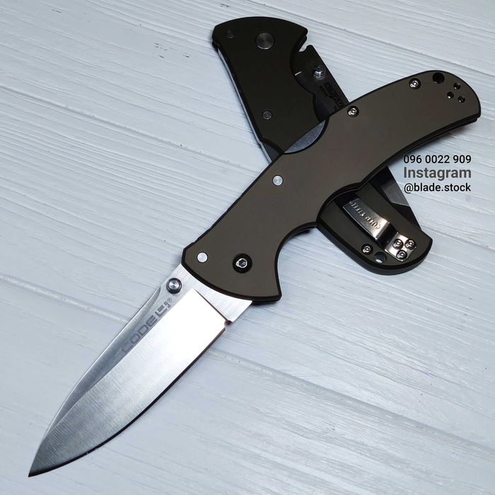 Оригинал Cold Steel Code 4 S35VN складной карманный нож Tri-Ad Lock