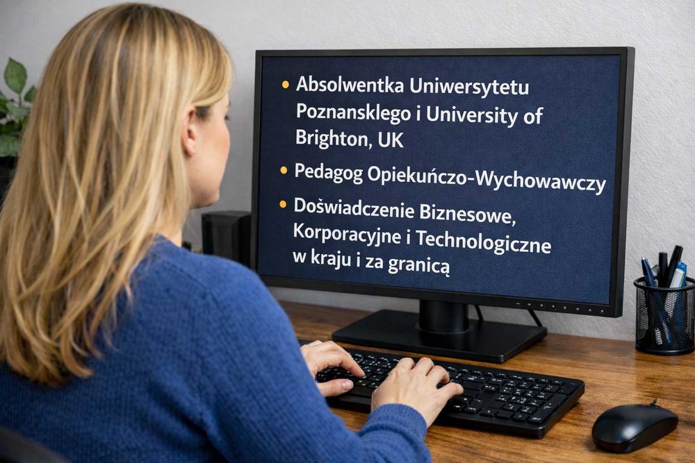 Angielski z rezultatami, online z doświadczonym pedagogiem i lektorem