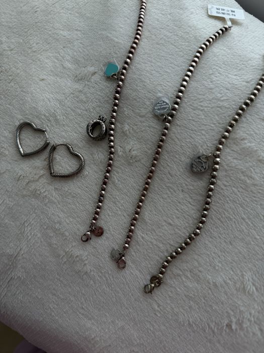 Браслет Tiffany Pandora шарм