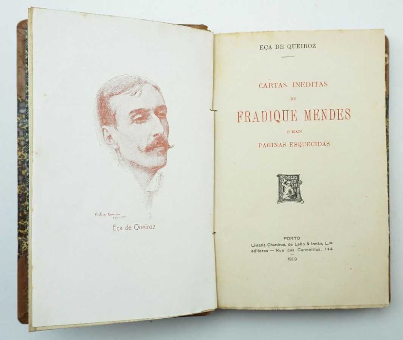 Primeira Edição-Eça de Queiroz-Cartas Inéditas Fradique M. e ...