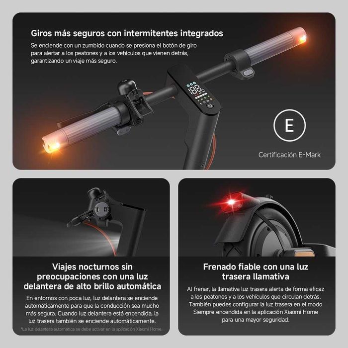 Xiaomi Scooter 5 Series Trotinete Elétrica Autonomía 20KM-60KM - NOVA