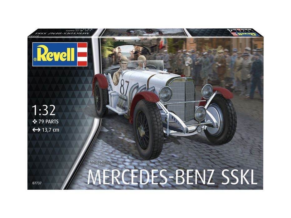 Model skala 1/32 Revell 07737 samochód MERCEDES-BENZ SSKL
