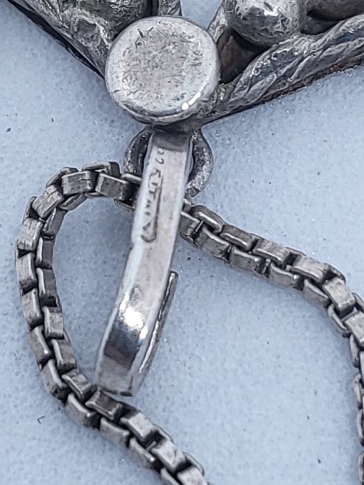 Колье серебро 925