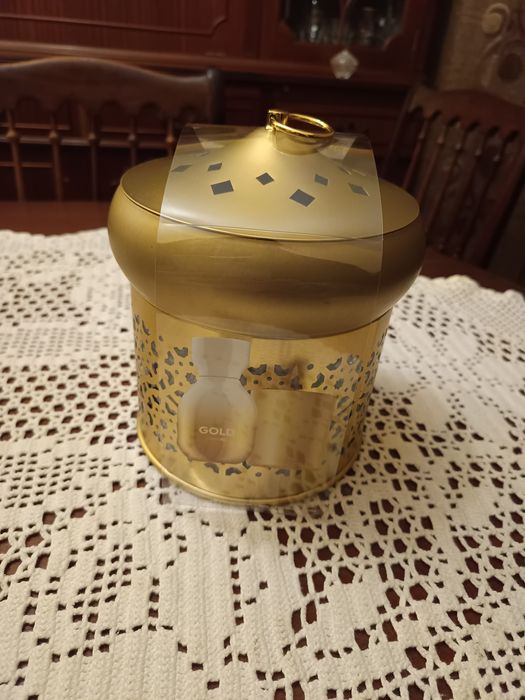 Coffret perfume e vela novo