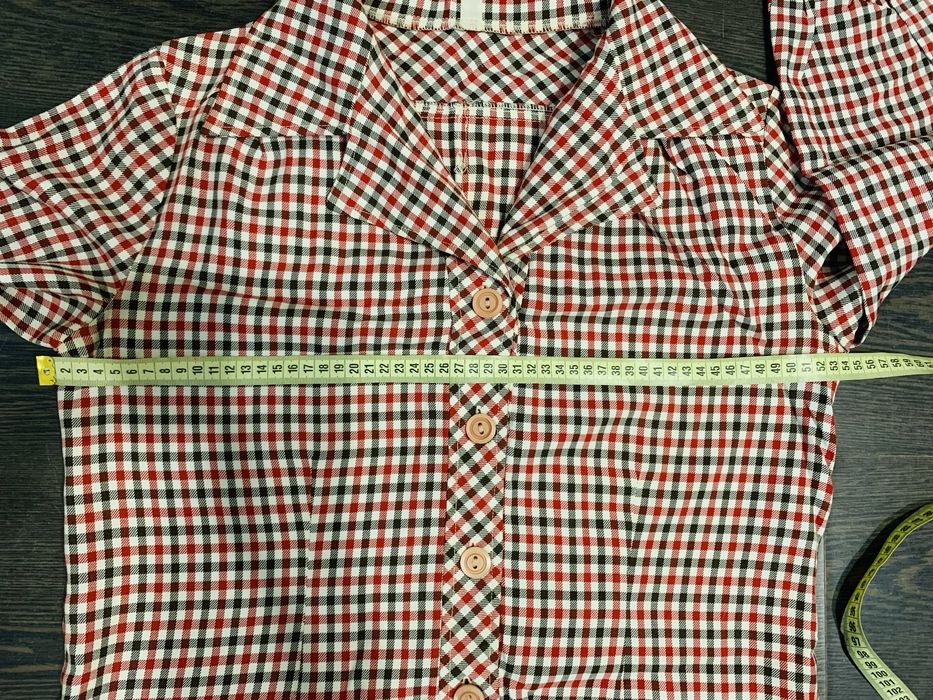 Платье в клетку для беременных