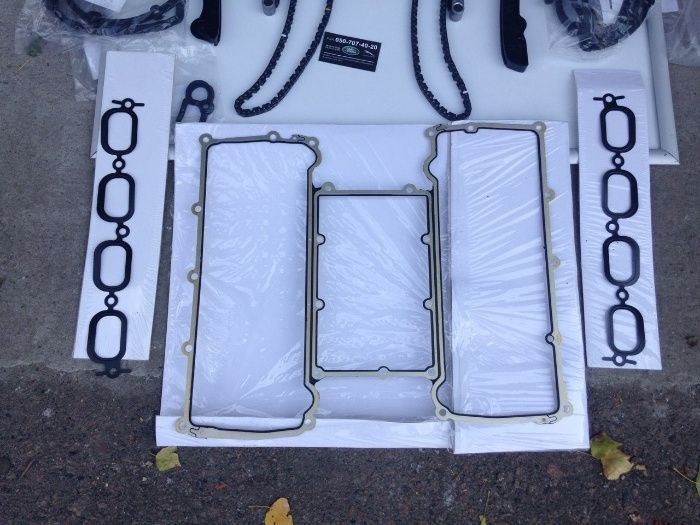 Комплект цепи ланцюгів ГРМ запчастини на двигун 5,0 та 3,0 Range Rover