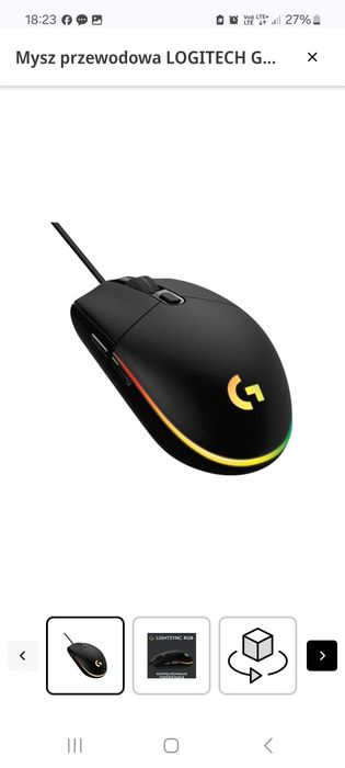 Myszka Logitech G102