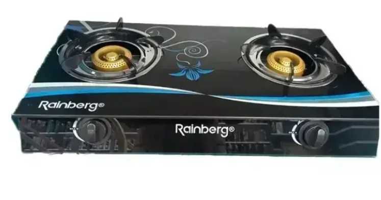 Плита газова 2х конфоркова настільна під балон Rainberg (УЦІНКА)