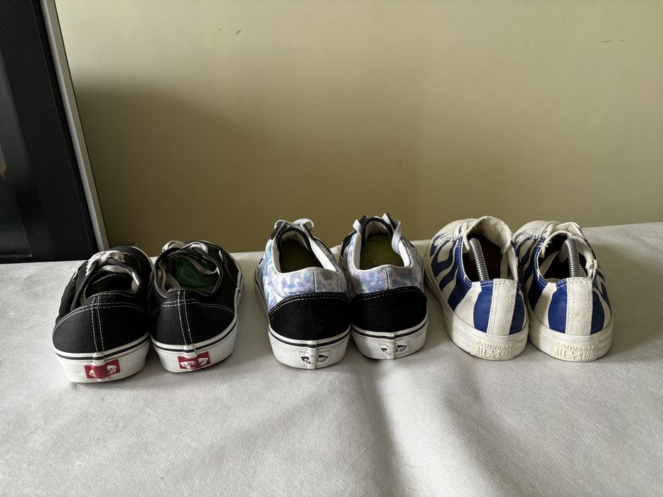 Vans 44-45 кеди оригінал чорні