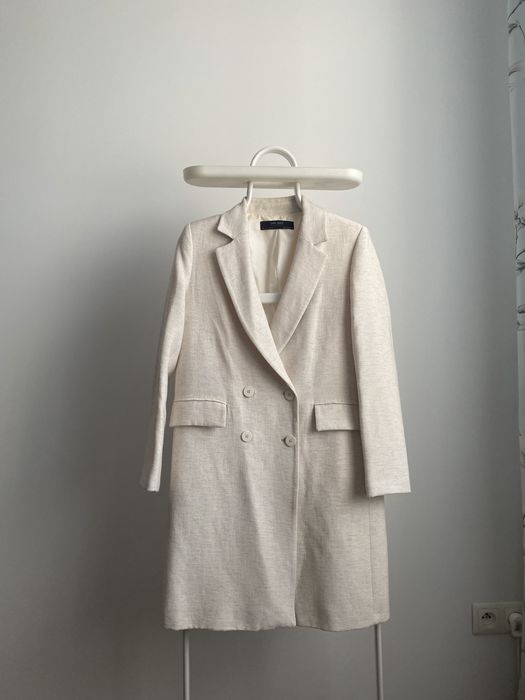 Zara płaszcz damski elegancki