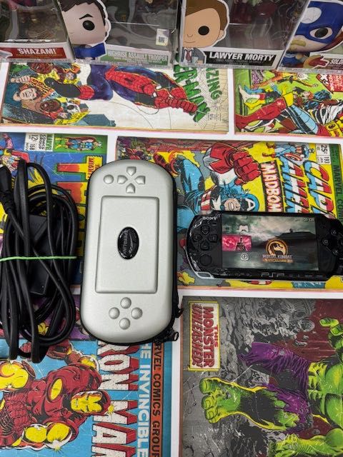 Sony PSP Slim 3004+Mortal Kombat+Nowa Bateria+Karta pamięci Szczecin Ufogames