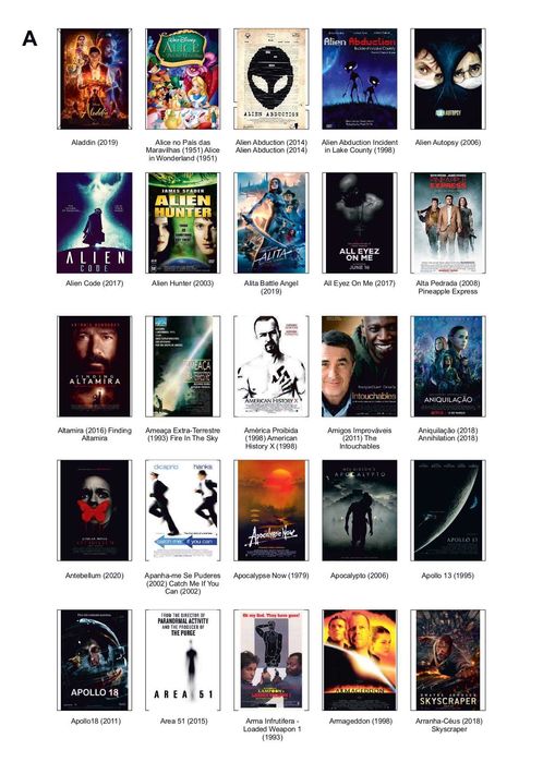 DVDs com filmes e conteúdos diversos – coleção organizada