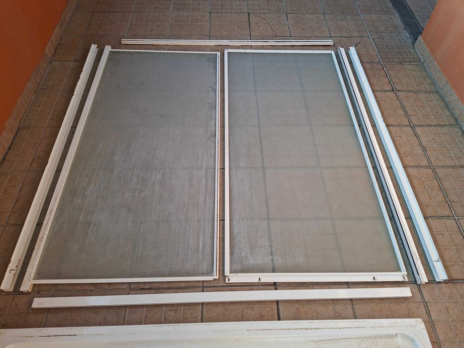 Base de Duche + Proteção de Duche com porta de correr