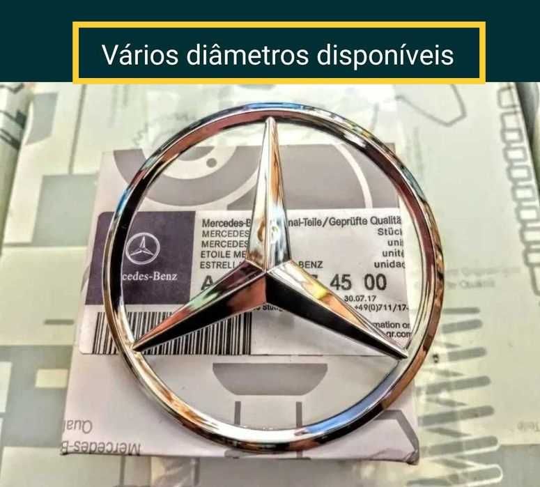 Emblema Mercedes Benz - AMG e estrela