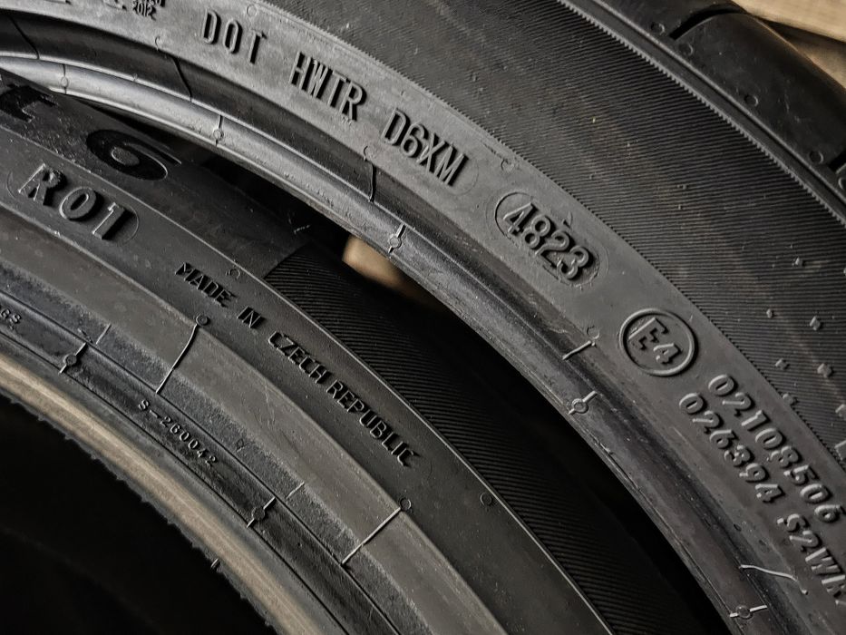 Шини 285/35r23 Continental | 2023 | 7mm | Czech | Стан нових | 4шт.