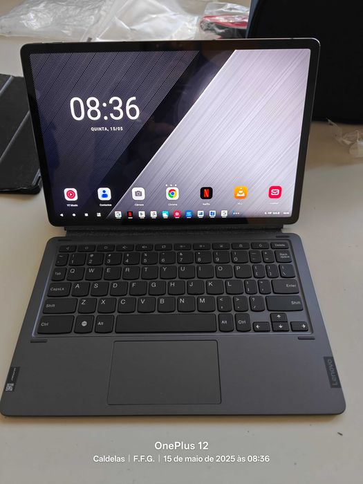Tablet Lenovo P11 Pro 128gb - 6 ram - Com teclado e Precision Pen 2