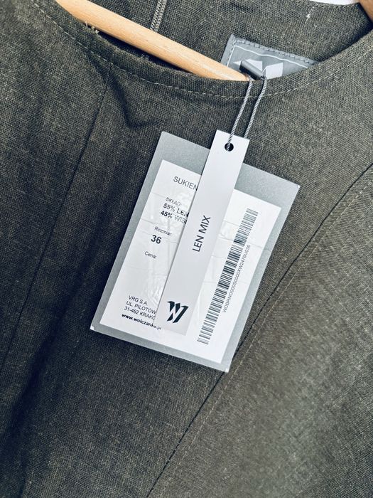 Nowa sukienka Wólczanka len