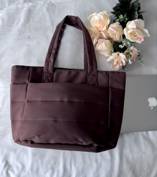 torebka damska elegancka Brown aesthetic bag travel tote