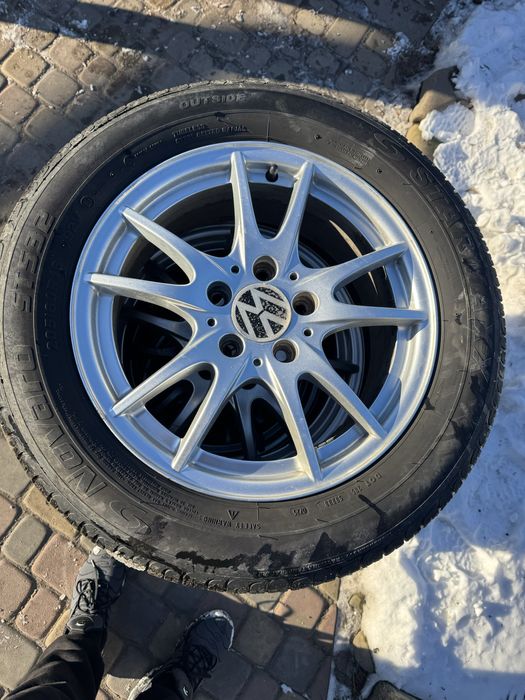 Комплект коліс з гумою 205 60 Р16 ET49