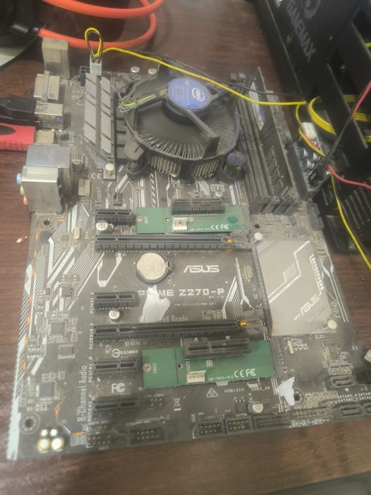z270p i7-7700 + кулер башня, 8гб dddr
