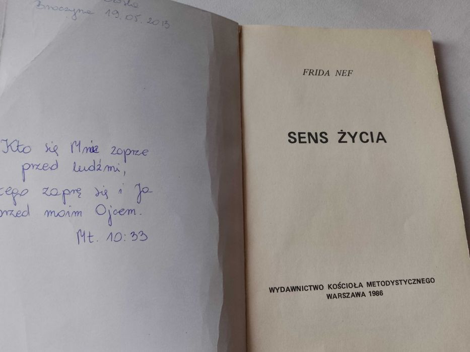 Frida Nef "Sens życia" 1986