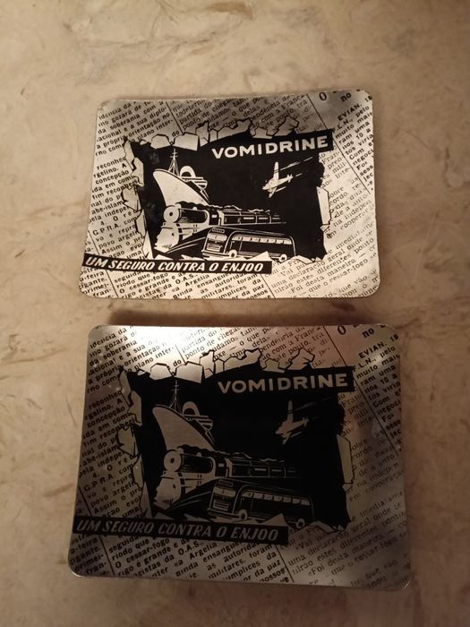 2 placas Vomidrine