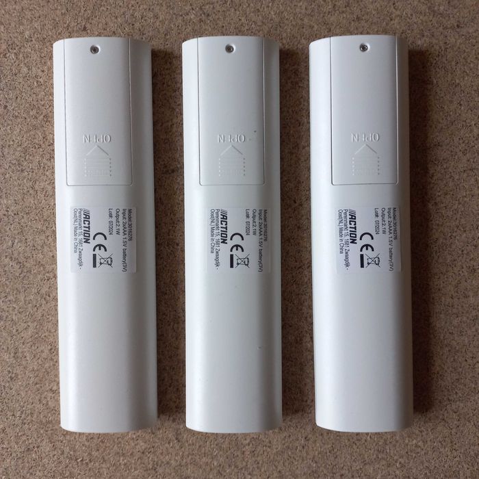 Pilot zdalnego sterowania 3 sztuki