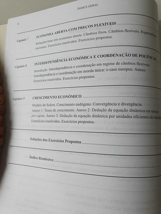 Livro Macroeconomia  com exercícios resolvidos