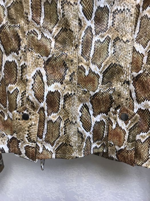 Куртка косуха питон эко